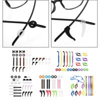 Universal Eyeglasses Retainers Silicone Anti-Slip Round Glasses Temple Tips Sleeve Eyewear Retainer Ear Grip Hooks Protectors