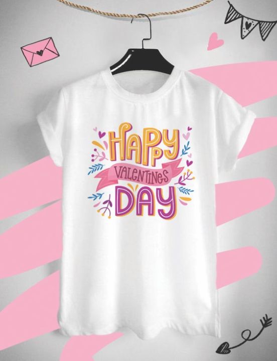 เสื้อลาย-valentine-2020-happy-valentines-day-ต้อนรับวันวาเลนไทน์-วันแห่งความรัก-ด้วยเสื้อยืด-valentine-สีสันสดใส-ใส่สบาย-ไม่ยืด-ไม่ย้วย