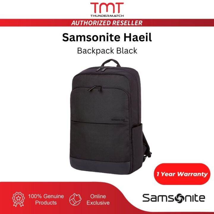 Samsonite Haeil Backpack Black Lazada