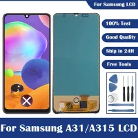 OLED/Incell สำหรับ Samsung A31ดิเพลย์ A315 A315F จอแสดงผล LCD พร้อมดิจิไทเซอร์หน้าจอสัมผัสสำหรับ Samsung A315อะไหล่ LCD