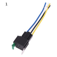 LIANGZHOU 1PC 4Pin/5Pin 30A รีเลย์อัตโนมัติพร้อม FUSE COIL Voltage 12V/24V DC Relay Vehicle Relay