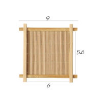 Kitchen Pads Placemat Trays Mat Holder Coaster Accessories Heat Insulation Bamboo