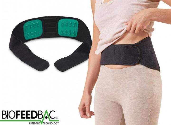 Biofeedback back support belt เข็มขัดรัดเอวแก้ปวดบริเวณ ตั้งแต่ต้นคอถึง
