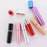 【CC】♣  5ml Flat Top Perfume Bottle Refillable Spray Dispenser Sub-Bottling