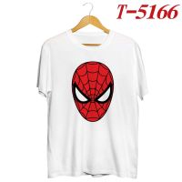 2023 New2022สไตล์ใหม่ Marvel เสื้อยืด สินค้าพิมพ์คู่เสื้อกีฬาแขนสั้นลำลอง -