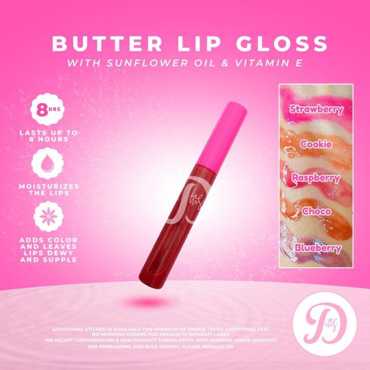 Butter Lip Gloss Applicator 10ml Lazada PH