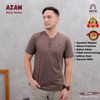 เสื้อยืด ผ้าฝ้าย พรีเมี่ยม ใส่สบาย ไซซ์ S- XXL 3XL 4XL 2023 Azam Series By ARRA .u