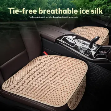 New Summer Car Seat Cushion, Breathable & Non-slip Ice Silk