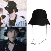 {You have a hat}2020โซ่ฮิปฮอปแฟชั่น Topi Bucket ผู้หญิงผู้ชายฤดูร้อนหมวกผ้าฝ้ายแบนหมวกชาวประมงกระบังแสงบล็อกหมวกชายหาดกันแดด