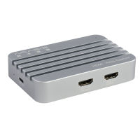 Acasis HDMI Video Capture Card AC-HDU4H 2 HDMI input 2HDMI output ต่อกล้องได้ 2กล้อง