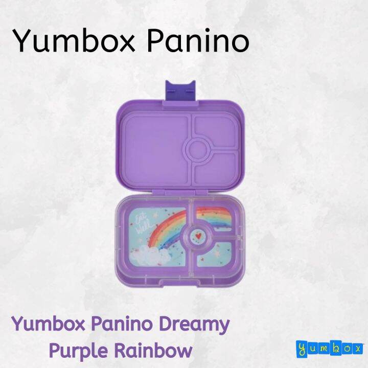 Yumbox Panino Dreamy Purple Rainbow - Kotak Makan Atau Kotak Bekal Anak ...