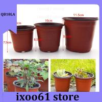 ixoo61 store 50pcs Plastic Nursery Pot Planter Pots Containers Plant Flower Starting Planting Tray Grow Box for Home Garden Supplies