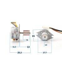 คุณภาพสูง PM15S-020-ZCF5ขนาดเล็ก15มม. 2เฟส4สายมอเตอร์สเต็ปที่มี12ฟันโลหะเกียร์28โอห์ม18องศา ZL N58 Ddj3925