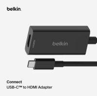 Belkin USB-C to HDMI 2.1 8K  Adapter ภาพคมชัด ยาว 15 cm รองรับWindowsOS M OS AVC013btBK