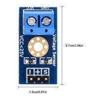 เซนเซอร์ตรวจจับแรงดันไฟฟ้าเสถียร สะดวก ทนทาน โมดูลตรวจจับแรงดันไฟฟ้าขนาดเล็กสำหรับโครงการน้ำหนักเบา