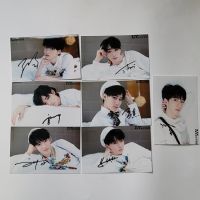 hand signed Teens in Times Ma Jiaqi Ding Chengxin autographed group photo 4*6 032021AA  Photo Albums