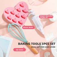 เครื่องมือ bakeware แม่พิมพ์ DIY หัตถกรรมเค้กทำ Gummy แม่พิมพ์รูปหัวใจขนาดเล็กเครื่องมือตกแต่งเค้กซิลิโคน Chow Mould