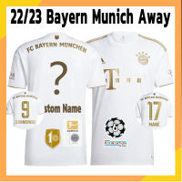 Ready Stock Bayern Munich Jersey 22/23 Home Jersi Custom Name 2022 2023 Men Soccer Jersey Shirt BM Man Football Jersey