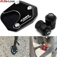 Tire Valve Caps For Honda CBR 1000RR CBR1000RR CBR 1000 RR 2004-2006 2007 Motorcycle Accessories Kickstand Foot Side Stand Pad