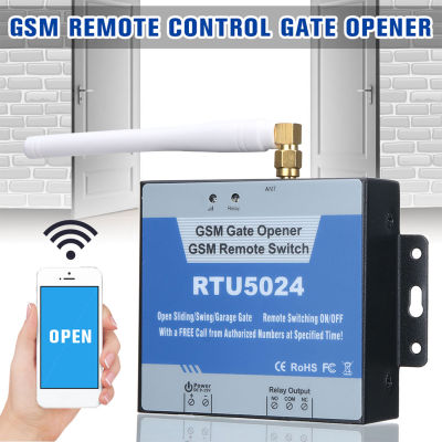 New GSM 4G LTE Gate Opener G202 SMS Remote Control Single Relay Switch For Sliding Swing Garage Door Gate Opener Replace RTU5024