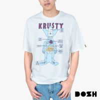 DOSH OVERSIZED SHORT SLEEVE T-SHIRTS THE SIMPSONS เสื้อยืดโอเวอร์ไซส์ FSIMT5072-OW