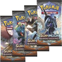 324PCS English Pokemon Cards TCG: Sun &amp; Moon Burning Shadows Sealed Booster Box Trading Card Game Toy