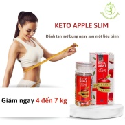 Viên uống KETO APPLE SLIM giảm cân nhanh chóng, an toàn, hiệu quả