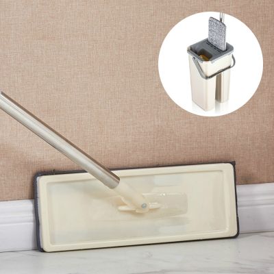 Wonderlife aliexpress Store Mop for Wash Floor With Bucket Replace Head House Cleaning Flat Squeeze Microfiber Pad Cloth Windows