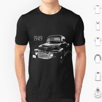 1949 F-Series Pickup Truck T Shirt Big Size 100% Cotton Classic Truck F150 Vintage Truck Pickup F100 F 100 Truck Antique Truck