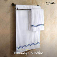 ผ้าเช็ดตัวพรีเมี่ยม รุ่น HARMONY ขนาด 30"X60" (เส้นด้ายคอนตอนใยยาว 100% นำเข้าจาก USA)