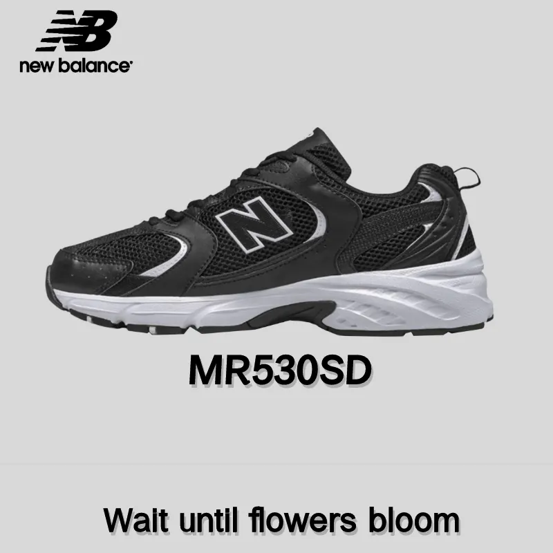 100% original new balance 530 NB 530 MR530 MR530SD black and white light  sports shoes | Lazada PH