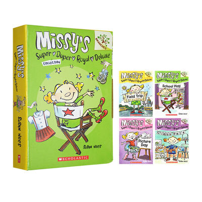 Missy S super duper Royal Deluxe Misi Volume 4 boxed academic branches learning music tree series English original reading materials bridge Chapter Book primary school extracurricular reading