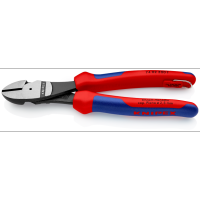 คีมปากเฉียงที่มีแรงงัดสูง KNIPEX NO.74 02 200 T High Leverage Diagonal Cutters (200mm.)Factory Gear By Gear Garage