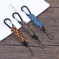 RVXYO ปมฉุกเฉิน สาย Paracord ทหาร Carabiner กลางแจ้ง พวงกุญแจ พวงกุญแจเชือก แหวนพวงกุญแจ ที่เปิดขวด