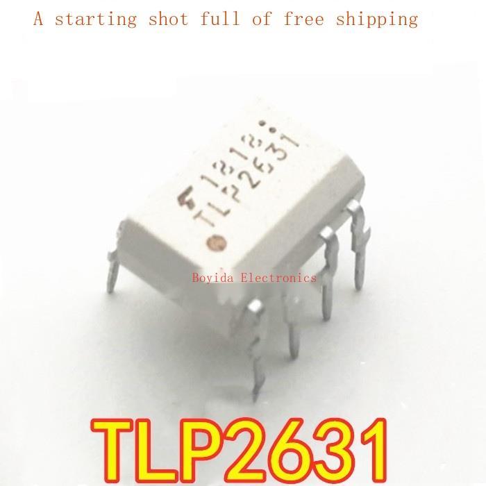 10ชิ้นใหม่นำเข้า-tlp2631-dip-8-in-line-optocoupler-นำเข้าจุดปริมาณมีขนาดใหญ่และราคาเป็นเลิศ