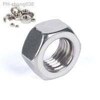 1/2/5/10/25/50/100pcs M1 M1.2 M1.4 M1.6 M2 M2.5 M3 M3.5 M4 M5 M6 M8 M10 M12 M16 M20 M24 A2 304 Stainless Steel Hex Hexagon Nut