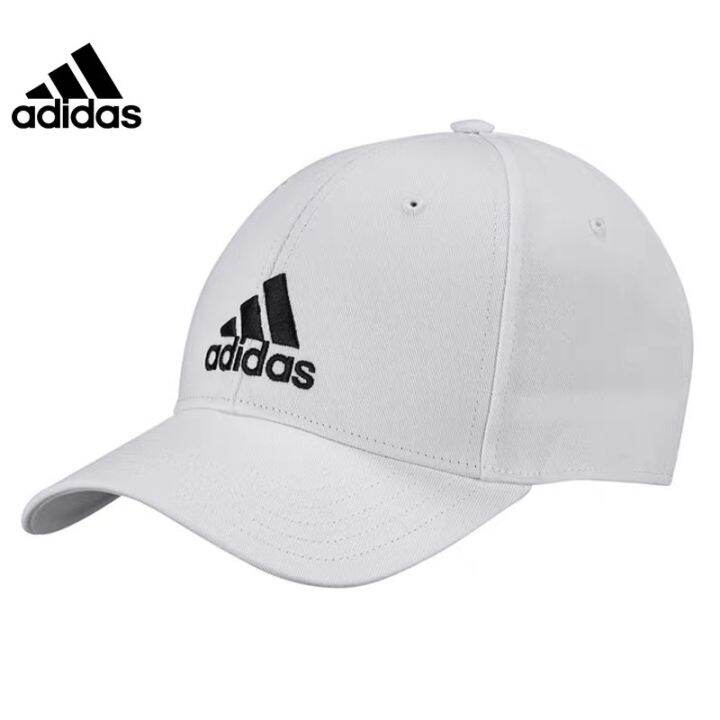 adidasหมวกแฟชั่น-หมวกผ้าฝ้าย-สีทึบหมวกเบสบอลหมวกกลางแจ้งหมวกบังแดด-หมวกเบสบอลทรงแหลม