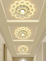 Floweral Pattern Ceiling Lamp Modern Design Pendant Light Energy Efficient LED Decor Light LED Crystal Ceiling Small Chandelier