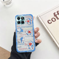 เคสสำหรับ Honor TPU เนื้อนิ่มโปร่งใสอินเทรนด์ใหม่2023 X6a สร้างสรรค์เคสโทรศัพท์รูปตัวการ์ตูนน่ารัก X6A / X5Plus / 90 5G / 90 Lite / 70 Lite ฝาปิดซิลิโคนแบบใส HONOR X5 Plus