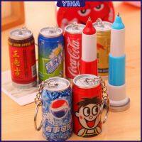 Yiha ปากกาลูกลื่น ทรงน้ำอัดลม 3in1 ปากกา พวงกุญแจ หรือของสะสม  Drink pen มีสินค้าพร้อมส่ง