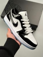 [First Fashion] 【พร้อมส่งของแท้?/ รุ่นนี่ใส่ตรงไซส NIKE Air Jordan 1 Low Concord แฟชั่น รองเท้ากีฬา（สินค้าพร้อมกล่อง อุปกรณ์ครบ จัดส่งฟรี）