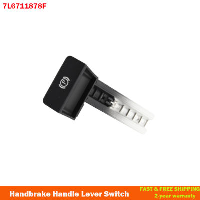 ที่จอดรถเบรค Handke Handle Knob Grip Lever Switch LHD สำหรับ VW Volkswagen Touareg 2002 2003 - 2010 7L6711878F 7L6 711 878F