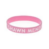 1 PC SHAWN MENDES Silicone Bracelet Music Gift Adult Size Bangle