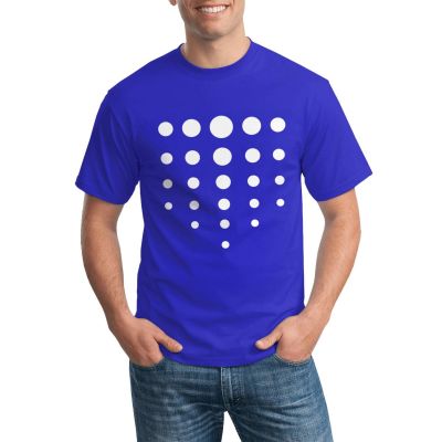 Couple Tshirts Descend Dots Simple Style Inspired Printed Cotton Tees