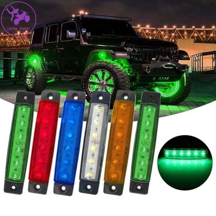 SADSAF Boat 24V Truck Rear Lights Side Marker Indicator Lamp Trailer