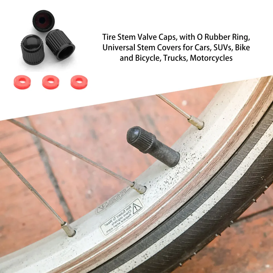 TTLIFE 10/20/50/100PCS Tire Stem Valve Caps, With O Rubber Ring, Universal  Stem Covers For Cars, SUVs, Bike And Bicycle, Trucks, Motorcycles Lazada  PH