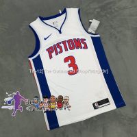 ✴☇♠ NBA Jersey Detroit Pistons 3 Ben Wallace Jerseys for Men Basketball White Blue