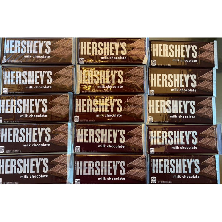 Hershey’s Milk Chocolate 43g (3 for ₱129) | Lazada PH