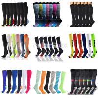 AM 67 Pairs Dropshipping Compression Socks Fit Varicose Veins Socks Men Women Outdoor Sport Best Graduated Compression Socks