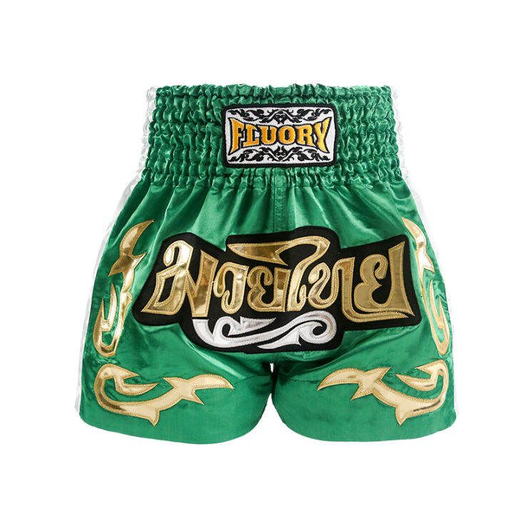 Firebase Muay Thai Shorts Mixed Martial Arts Clothing Casual Combat Training Competition Adult